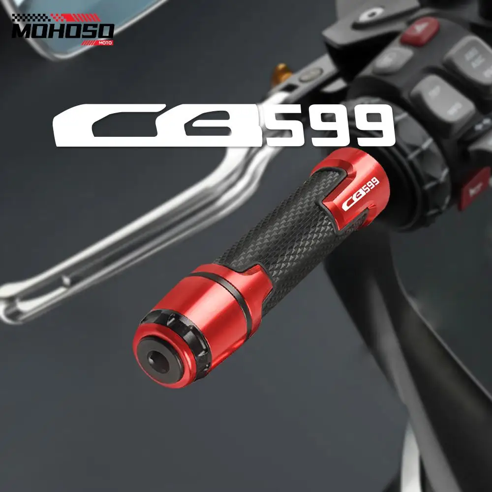 

For Honda CB599 CB 599 Hornet 1998-2013 2006 2007 2008 2009 2010 2011 2012 Antiskid Handlebar Grips Plug Slider Handle Bar Ends