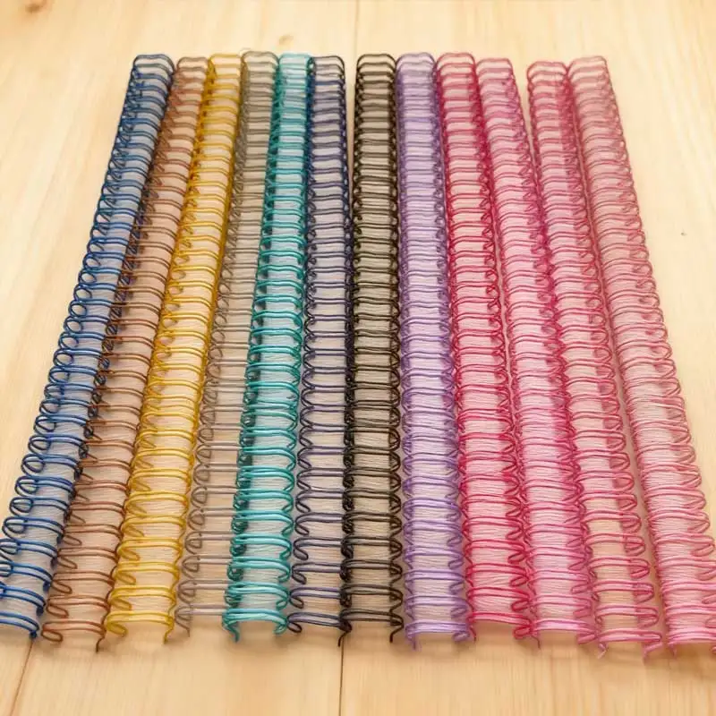 100pcs-lot-colorful-gold-a4-3-1-pitch-95-143mm-metal-oy-double-coil-double-loop-wire-calendar-binding-comb-bindiing-wire-rings