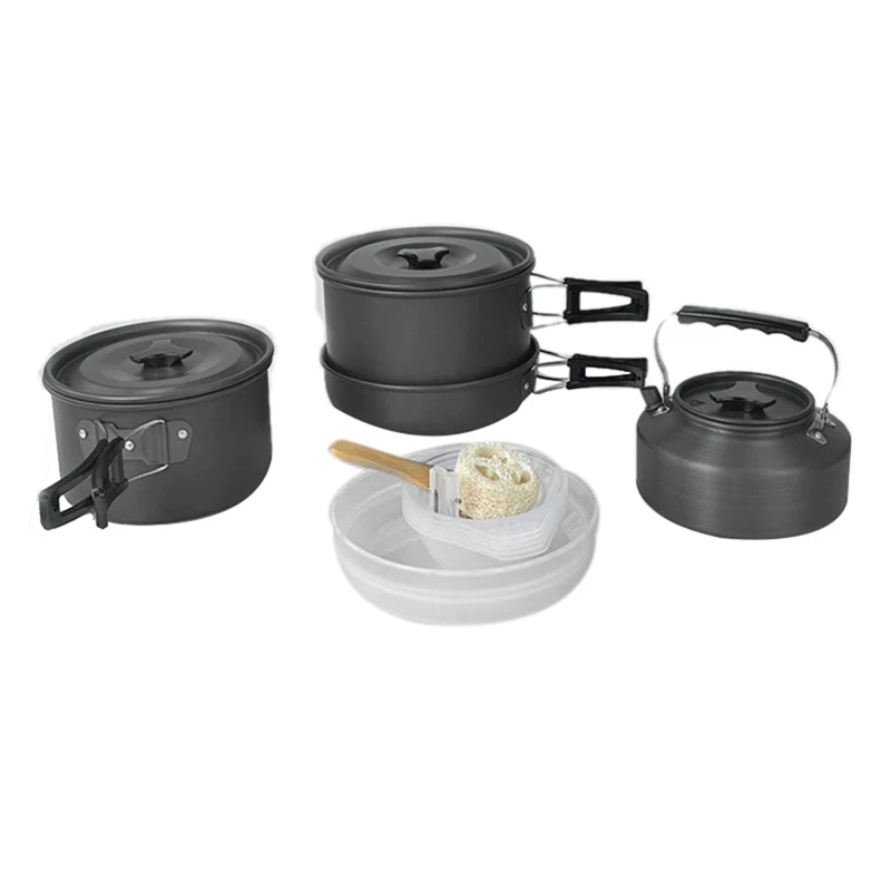 

Camping Cookware Set Camping Cookware With Carrying Bag,For Outdoor Camping Backpacking Picnic