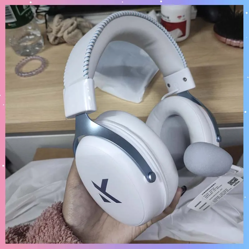 Mchose V9 Pro سماعة رأس رياضية إلكترونية مع ميكروفون ثلاثي الوضع للألعاب USB لاسلكي 7.1 قناة صوت محيطي سماعات صوت محمولة هدية