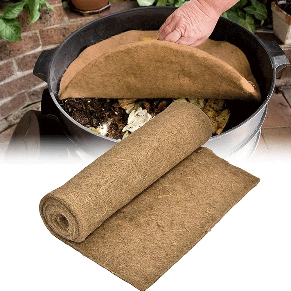 

Reptile Worm Blanket Pad Bedding Mats Carpet Linings Enclosure Brown Jute Fiber