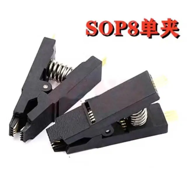 Pembongkaran alat Gratis uji penjepit SOP8/16 IC lebar dan sempit Burner