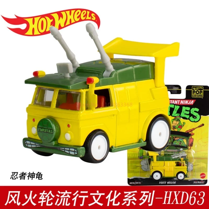 

Коллекционная модель Hot Wheels Premium HXD63 Pop Culture 1:64, литая металлическая машинка с резиновыми шинами, по мотивам фильмов, подарок для взрослых коллекционеров