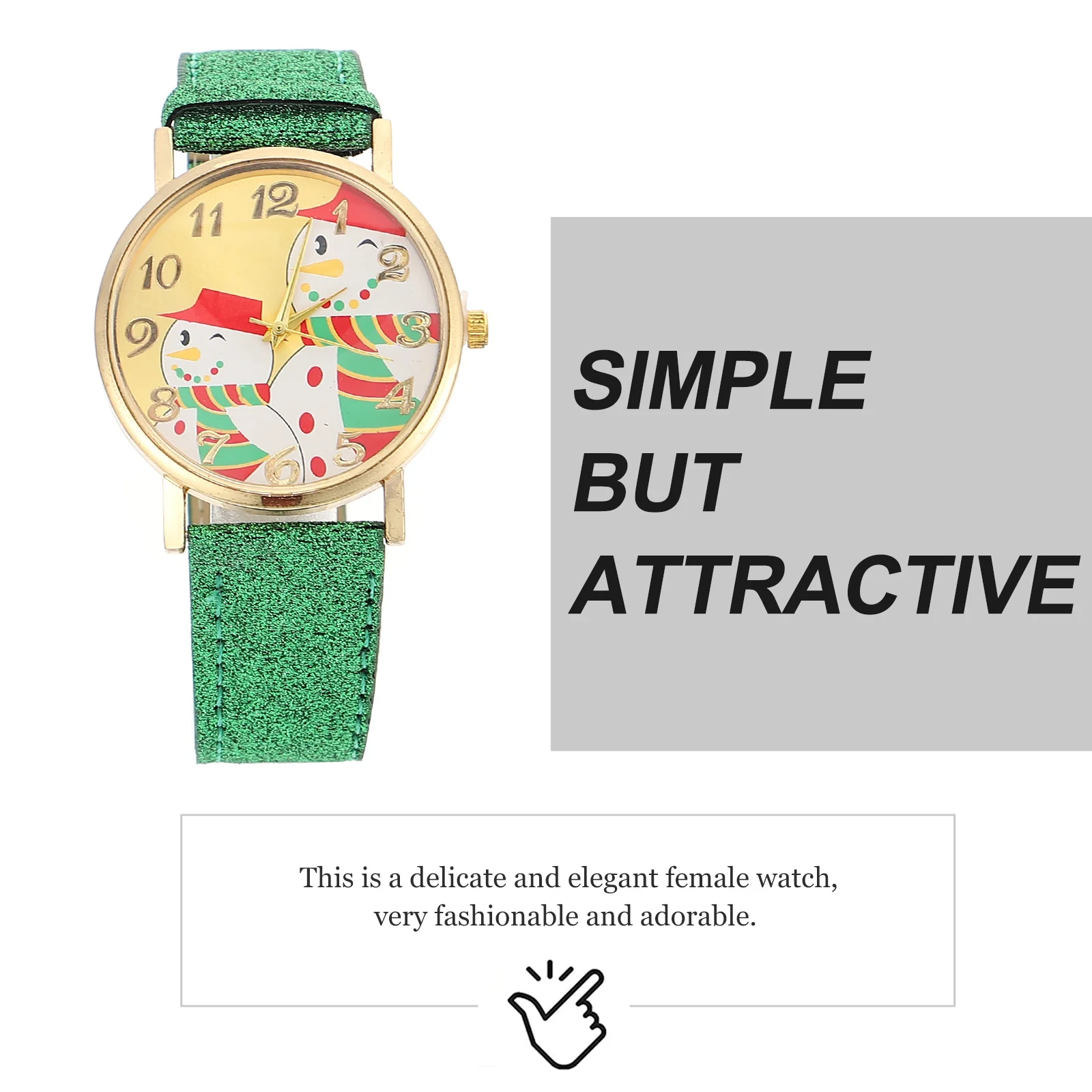 1pc Christmas Wrist Gift Christmas Gift For Decor Watch Cartoon Time Learning Watch