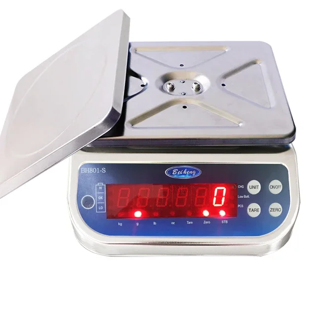 Beiheng Industrial Stainless Steel Waterproof Scale IP68 Electronic Scale Digital Table Top Waterproof Scale