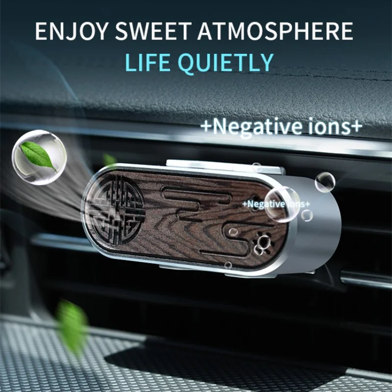 Portable Car Air Purifier Aromatherapy Vent Creative Light Fragrance Except Odour Decoration Car Perfume Air Purifier