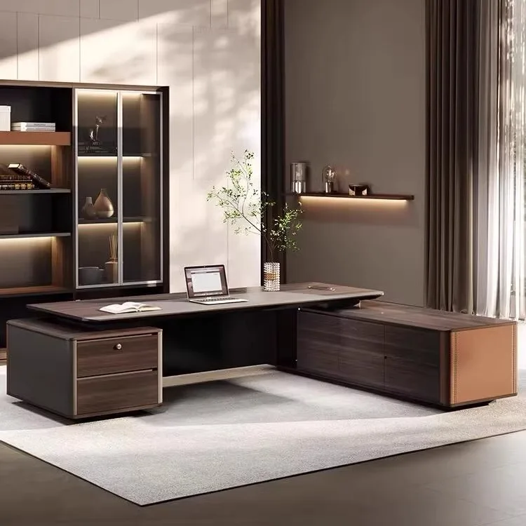 مكتب فاخر وخفيف وبسيط وحديث لسطح المكتب ومجموعة مكتب مشرف مدير الرئيس #2