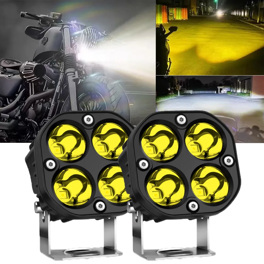 

3 inch 40W Mini led work light Square Car Amber Spotlight 12V 24V off road Fog lamp For Truck 4X4 4WD Tractors Car Accessories