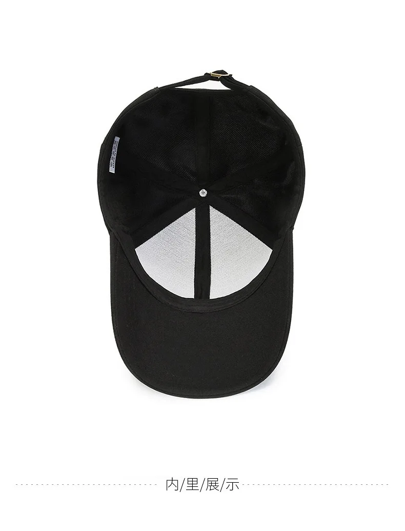 Unisex Two Hook Embroidery Baseball Caps Unisex Simple Solid Sunshade Cap Men Outdoor Adjustable Casual Sunscreen Hat