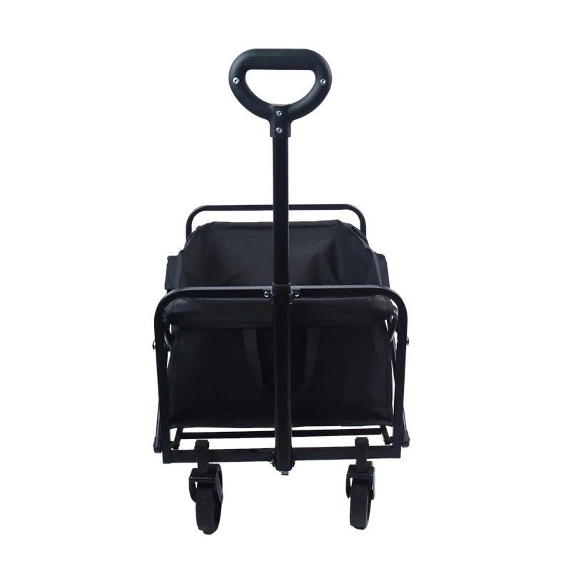Collapsible Outdoor Picnic Foldable Fishing Beach Camping Trolley Wheels Garden Cart Folding Wagon