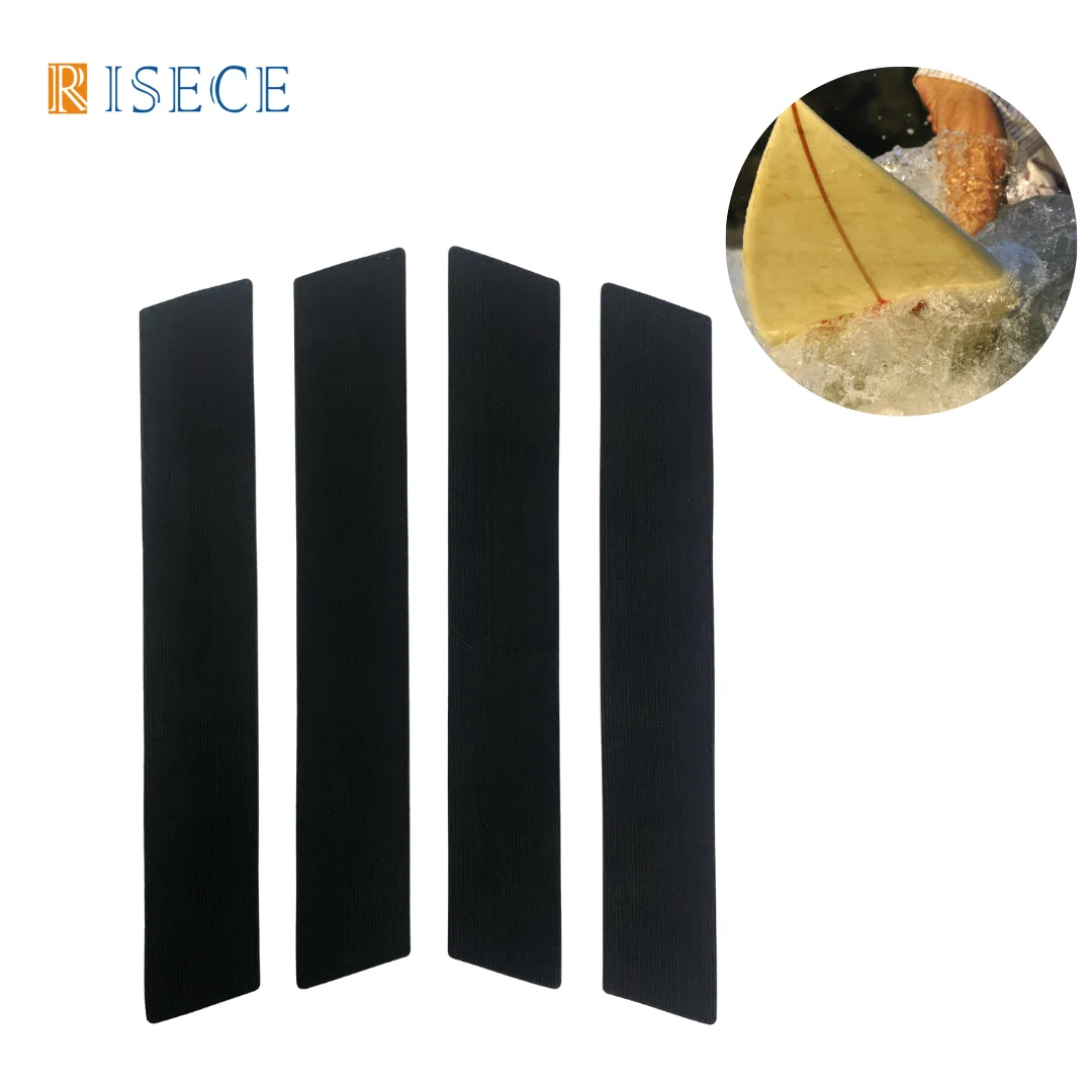 

4 pcs Surfboard Traction Pad EVA Anti-Slip Pad 2mm Thick Surf Front Deck Grips For Surfing, Surfs Boards, Skimboards