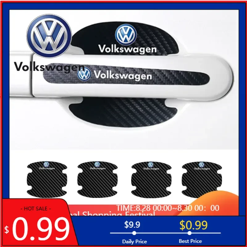 

Защитная наклейка на ручку двери (антиударная) для Volkswagen GTI, Polo, Golf, Passat, Tiguan, Arteon, Touareg (2026)
