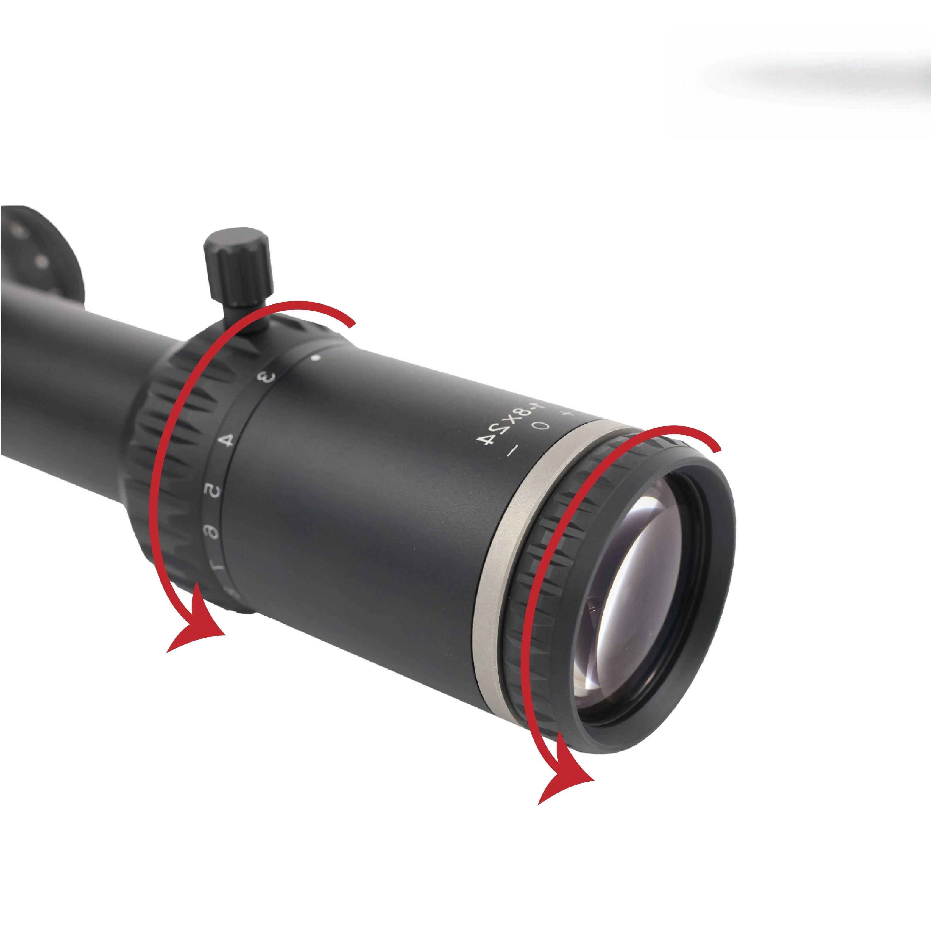 Cuinfi Abyss 1-8x24IR SFP Long-Range Waterproof Shockproof Deer Hunting Multi-Coated Lens Tactical LPVO Scope Aluminum Alloy