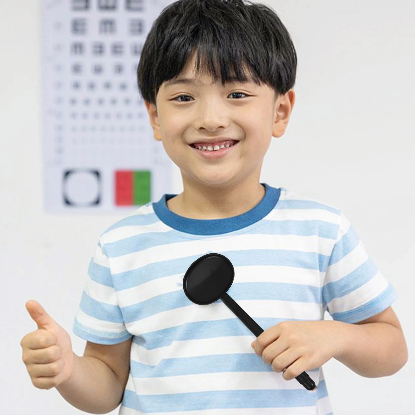 

6- шт., окклюдер для черных глаз, портативный оптометрический инструмент для тестирования зрения, пластиковый дизайн, идеальный оптический магазин, использование личной гигиены