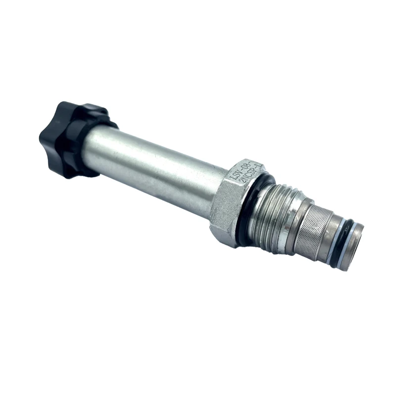 LSV-08-2NCSP-L 2-position solenoid valve bidirectional check type normally closed hydraulic cartridge valve directional valve