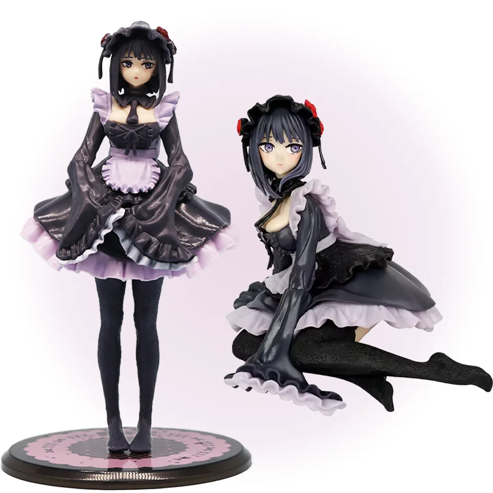 New My Dress-Up Darling Anime Figure Black Maid Outfit Action Figure Collection Model