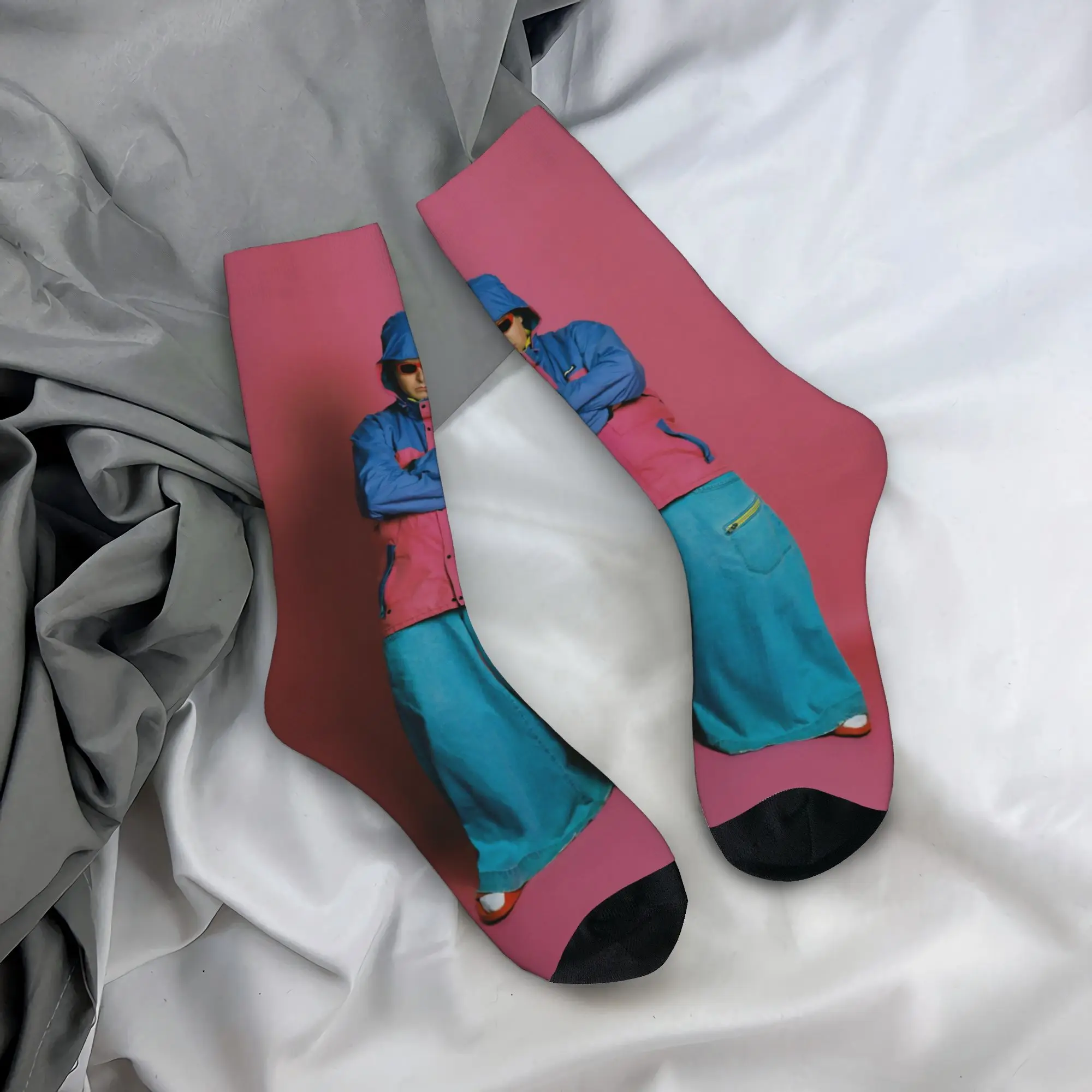 Winter Warm Retro Women Men Singer O-Oliver Tree Socks  Sweat Absorbing Basketball Socks