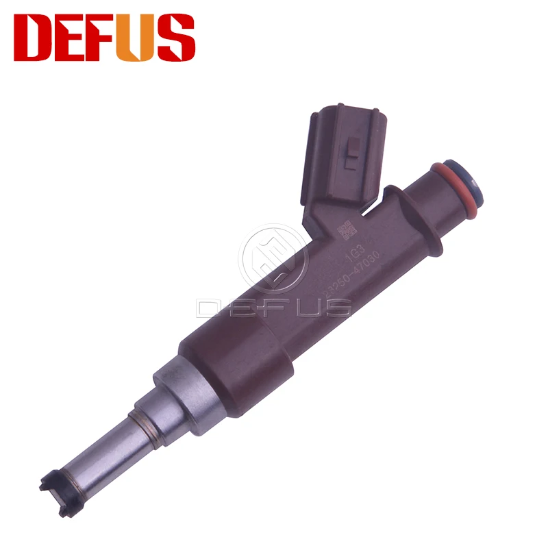 DEFUS 8X Precision-Machined OEM Fuel Injector 23250-47030 23209-47020 For Toyota Lexus Corolla Camry NSP120 1NRFE 1.3L Fuel Deli