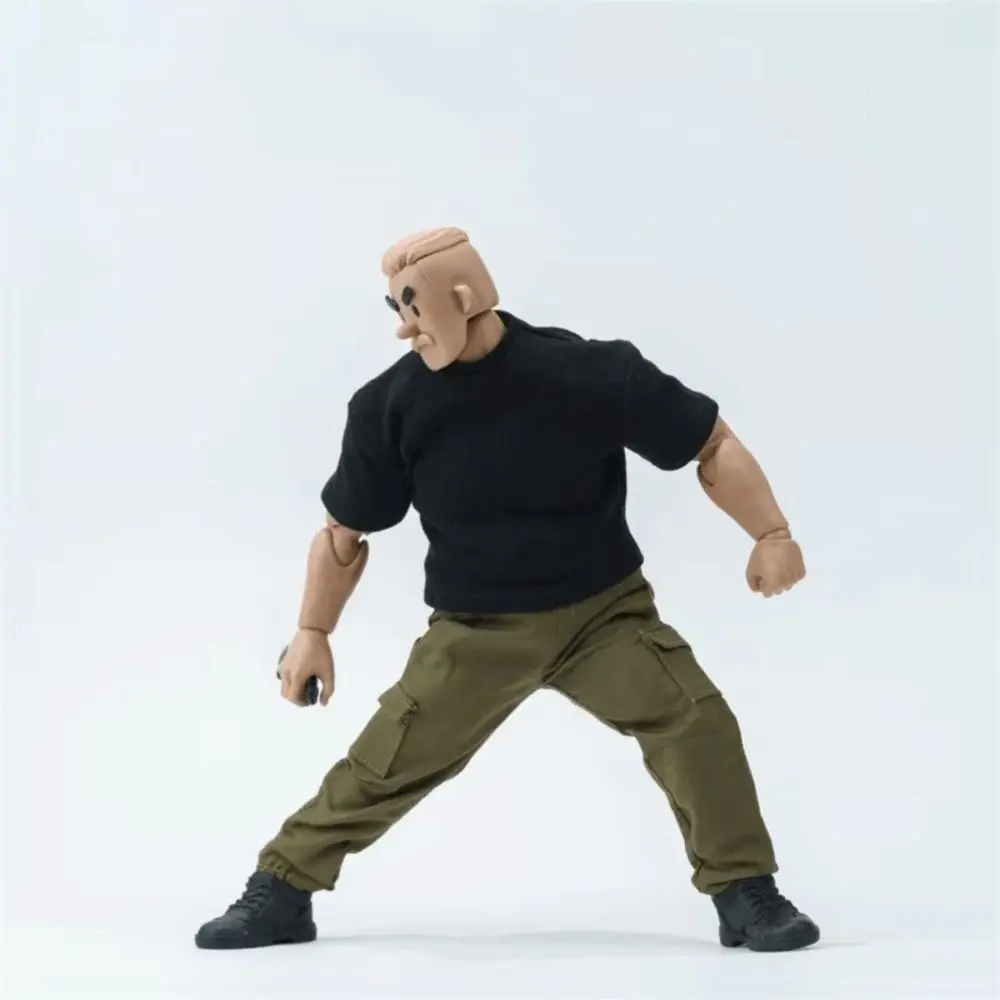 Accessories 1/10 Scale Clothes Shirt Vest Action Figure Body Clothes Jeans Male Clothes for Notaman NT-03 Strong Soldier