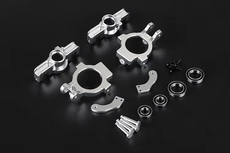 

ROFUN LT CNC new front wheel Steering Cup set Silver 8714505