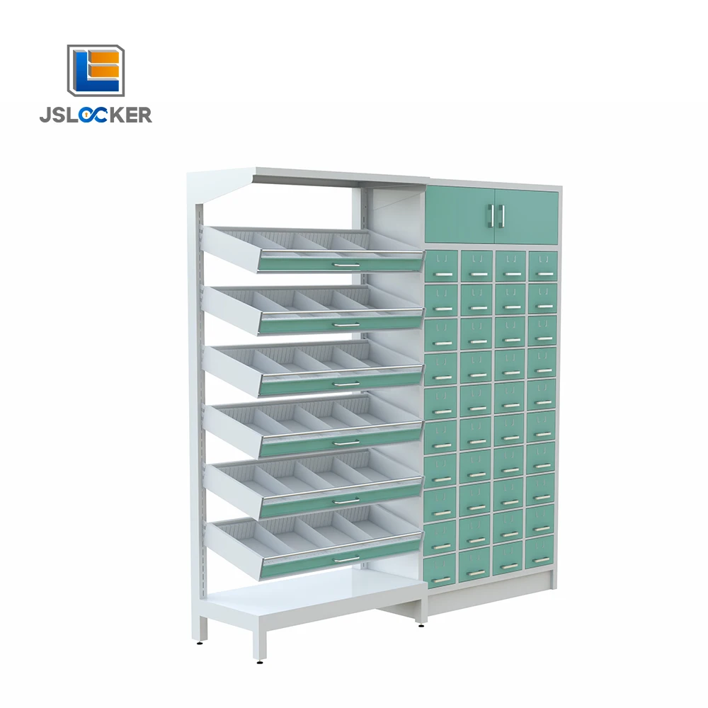 병원 스테인리스 스틸 의료용 개방형 기구 보관 캐비닛 병원 약품 캐비닛 금속 약품 랙