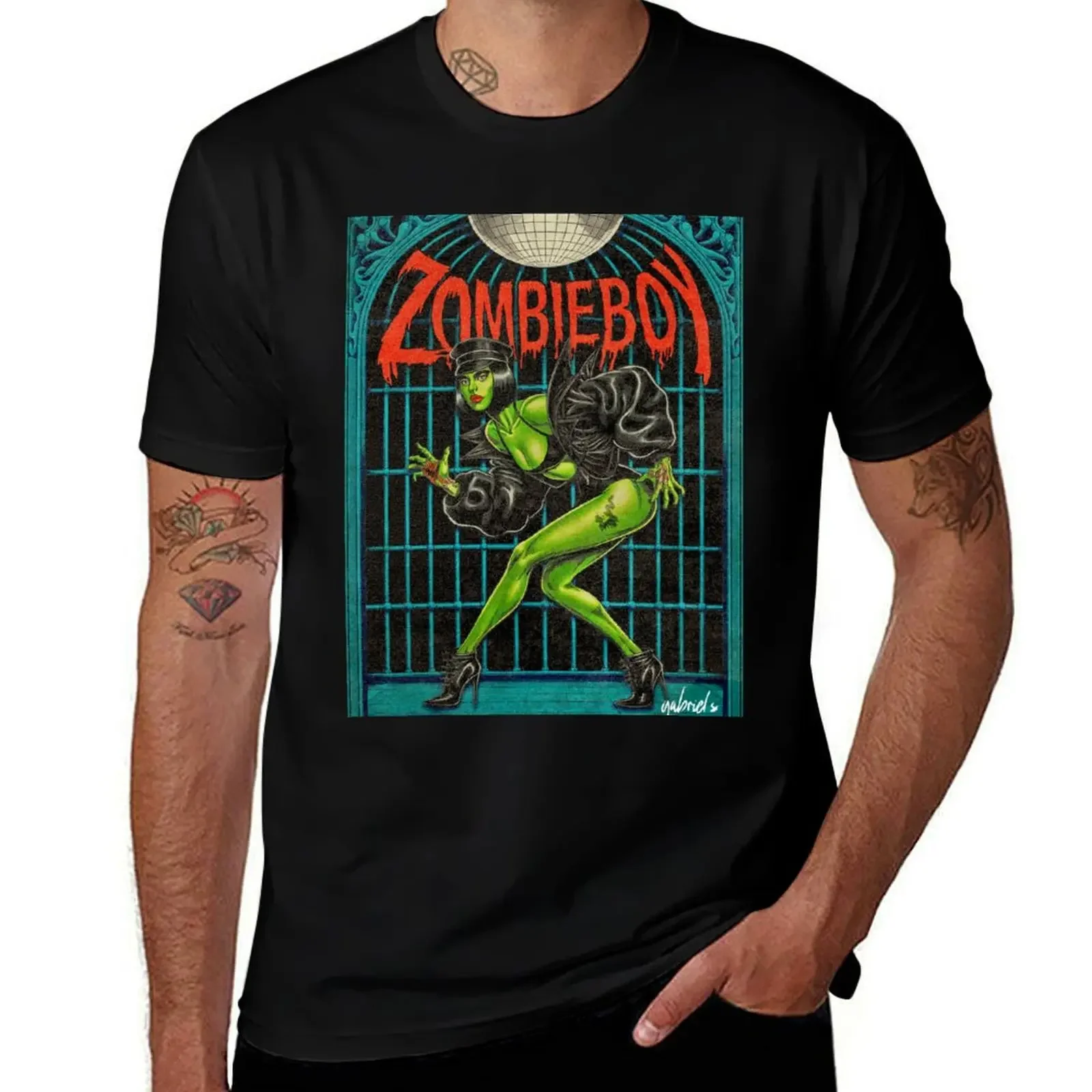 Lady Gaga Zombieboy T-Shirt quick drying oversized t shirt anime t shirts mens big and tall t shirts