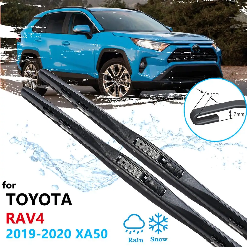 

Car Wiper Blade for Toyota RAV4 XA50 2019 2020 Front Windscreen Windshield Wipers Car Accessories RAV 4 XA 50 SUV Brushes Washer