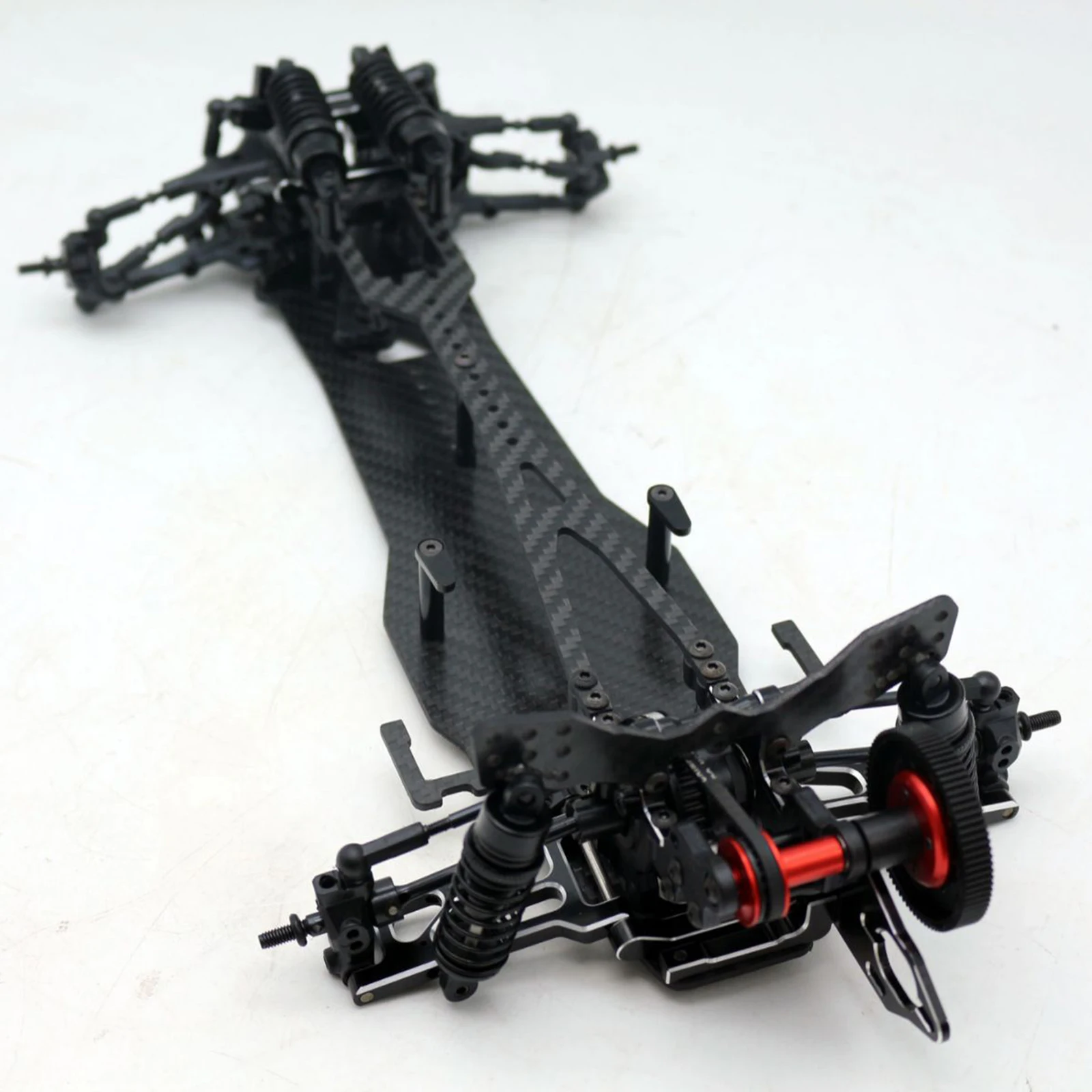 

New Alloy & CF Chassis D5S Frame Kit Remodel Belt Drive 1/10 RWD MR Rear Wheel Drive Drift Car Upgrade Parts