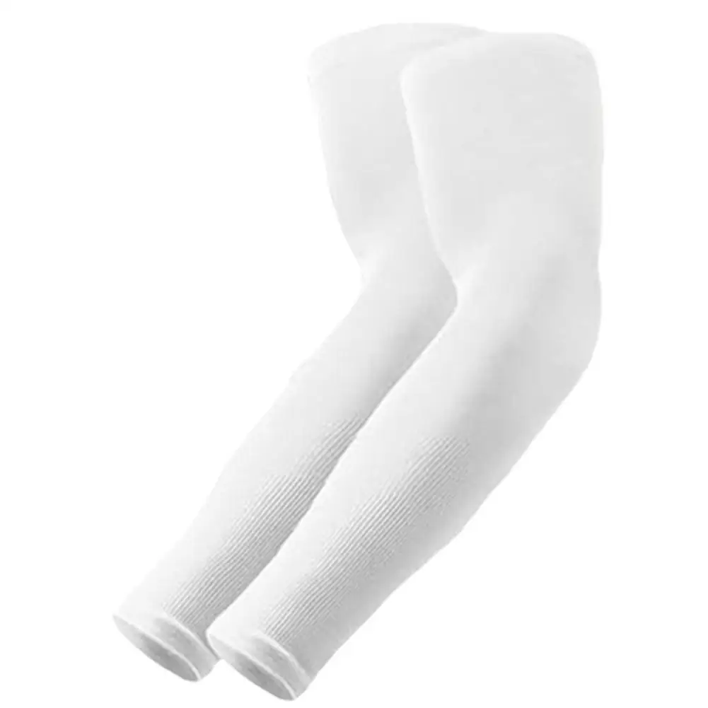 1 par de manga de braço de náilon proteção uv mangas de gelo respirável resfriamento mangas proteção para ciclismo ao ar livre caminhadas v8u8
