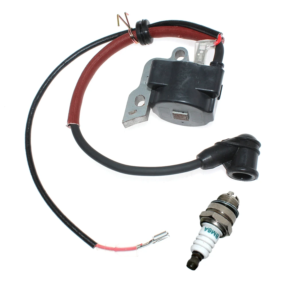 Ignition Coil Fits For GGP Stiga Alpina Castelgarden Castor WIND52 XB36 XB41 TURBO42 TURBO52 DC34 DC55