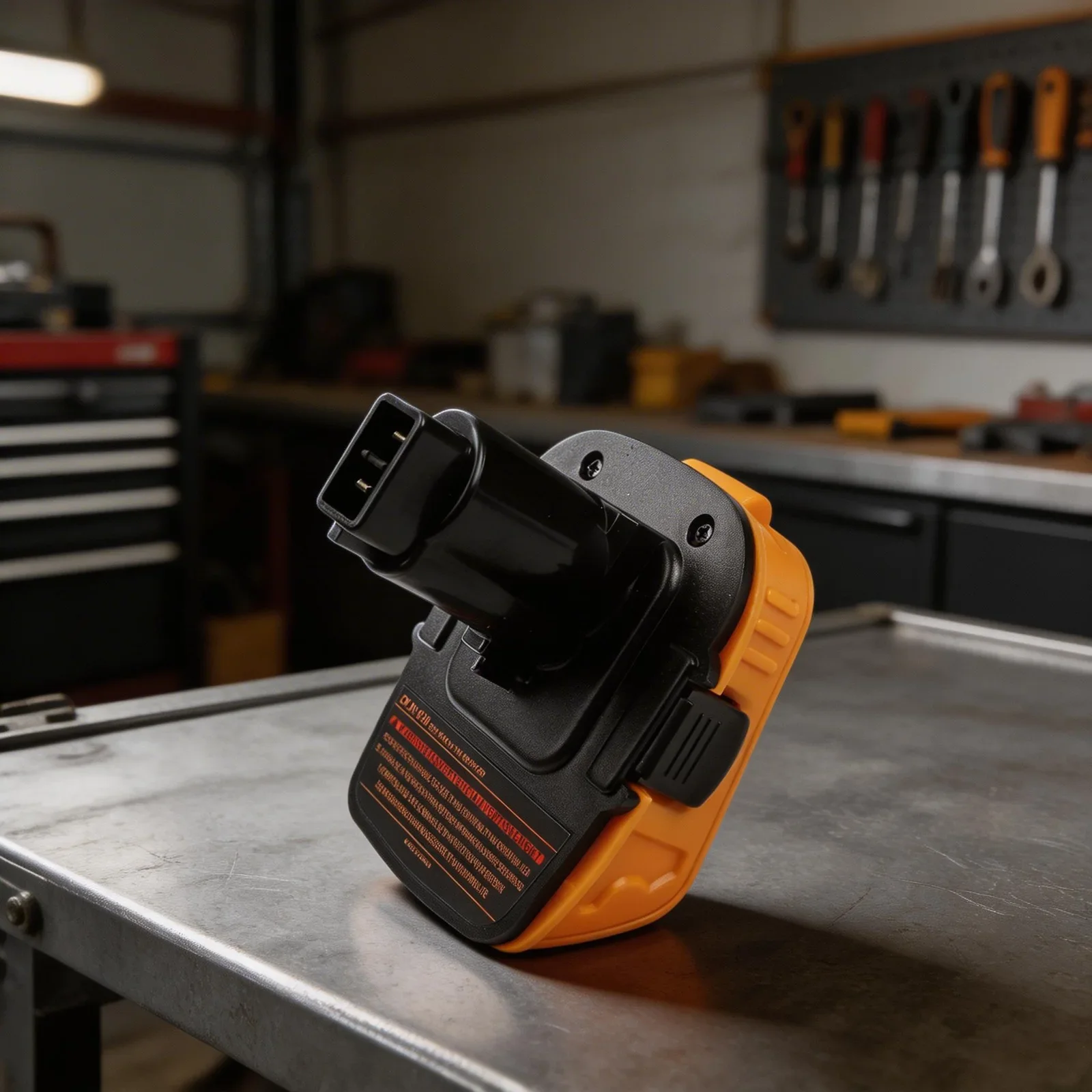 DCA1820 Power Adapter Enables 18V Tools To Operate With 20V Batteries Supporting Efficient Workflow And Less Downtime