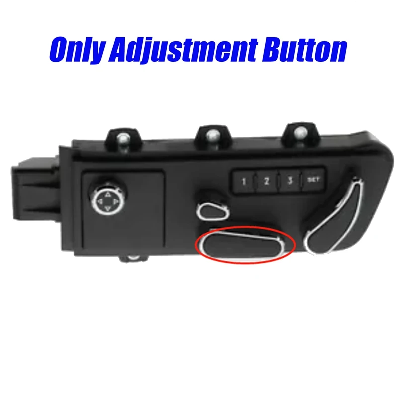 Car Seat Position Adjustment Switch Button 3W5959765A For Bentley Continental Flying Spur 2006 -2013 3W5959765B Replacement