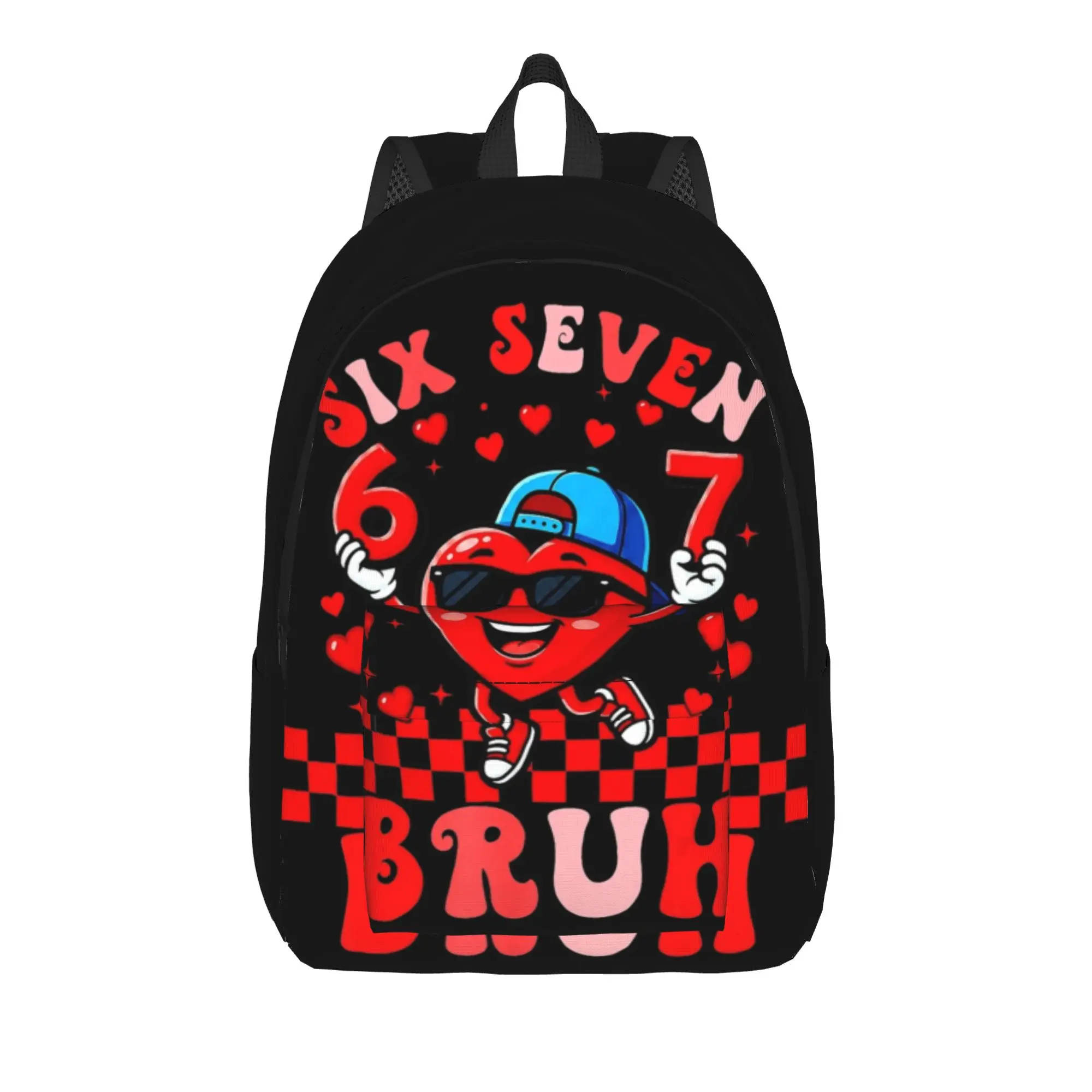 

Funny Six Seven 67 Meme Classical Backpack Sports Student Work Daypack for Men Women Laptop Computer Canvas Bags