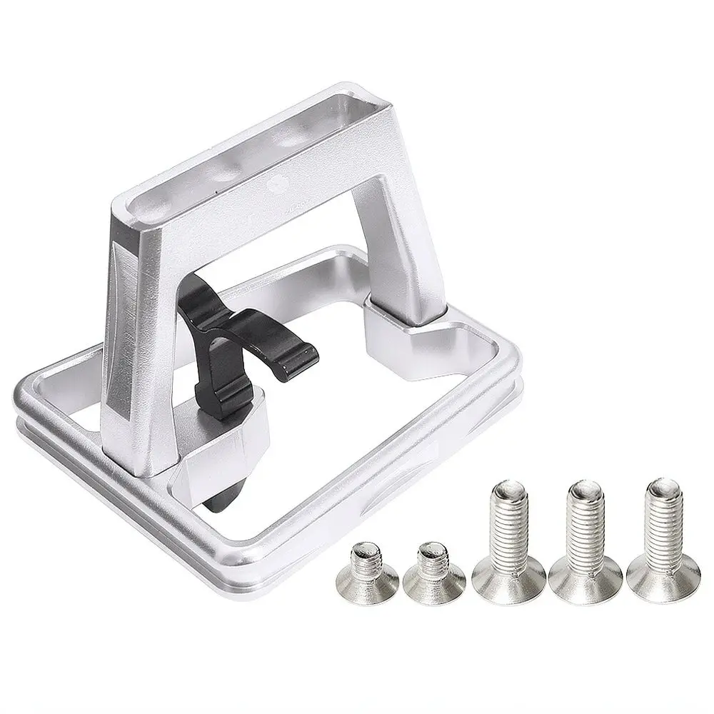 Aluminum Alloy Front Mount Bracket For Folding Bicycle Head Tube Luggage Carrier Cycling Storage Accessory Part