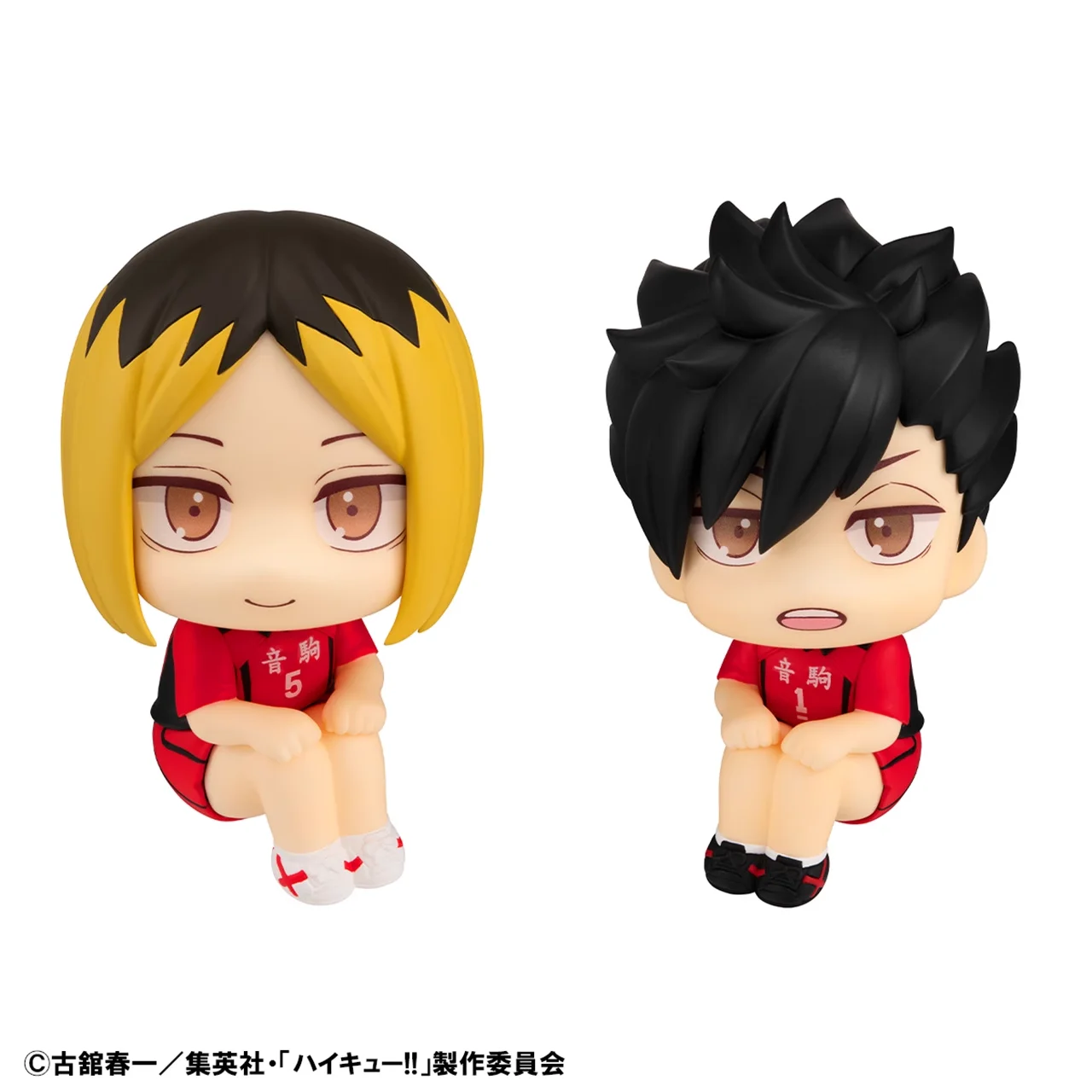 In Stock Original Anime Figure Megahouse Haikyuu Kozume Kenma Tetsurou kuroo Look Up Toys PVC Action Figure Model Doll Figurine