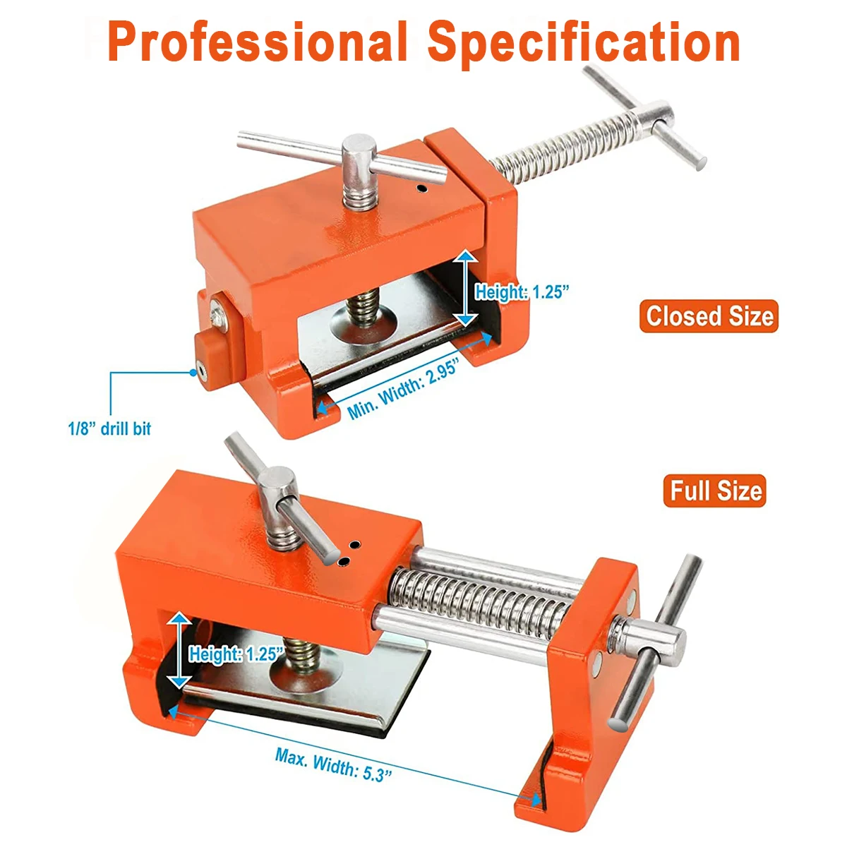 Clamps Cabinet InstallationClamps Cabinet Tools Set 2Pc Cabinetry Clamps Cabinet Claw Metal Face Frame Clamp Rust-Proof Cabinet