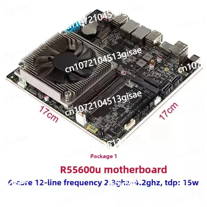 Integrated Industrial Control Main Board Portable Router AMD ITX 5800U 5825U