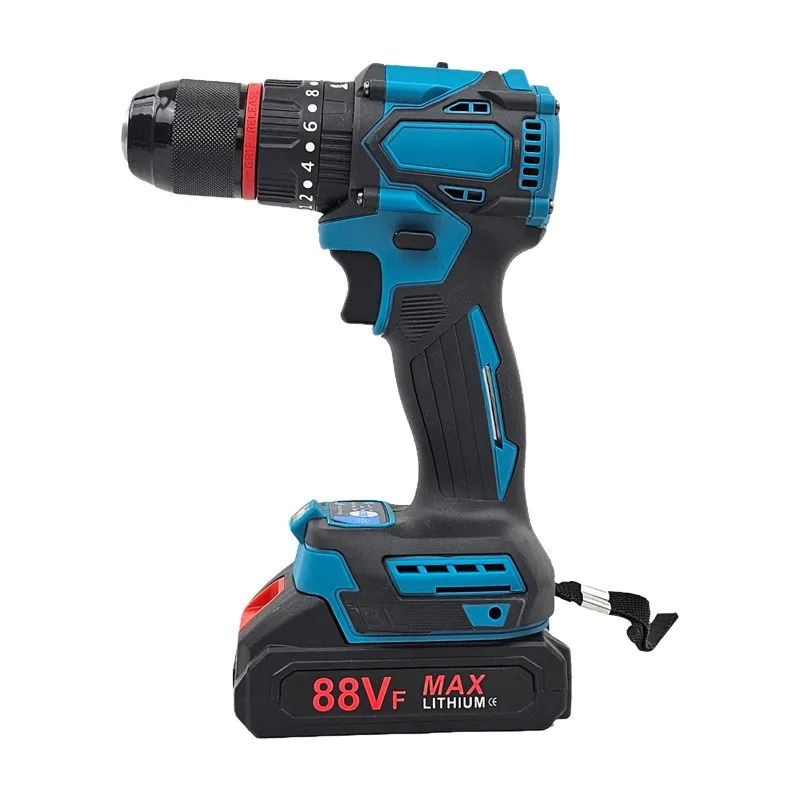 21 В литиевая батарея, многофункциональная электрическая дрель, аккумуляторная отвертка, комбинированный инструмент, источник питания постоянного тока