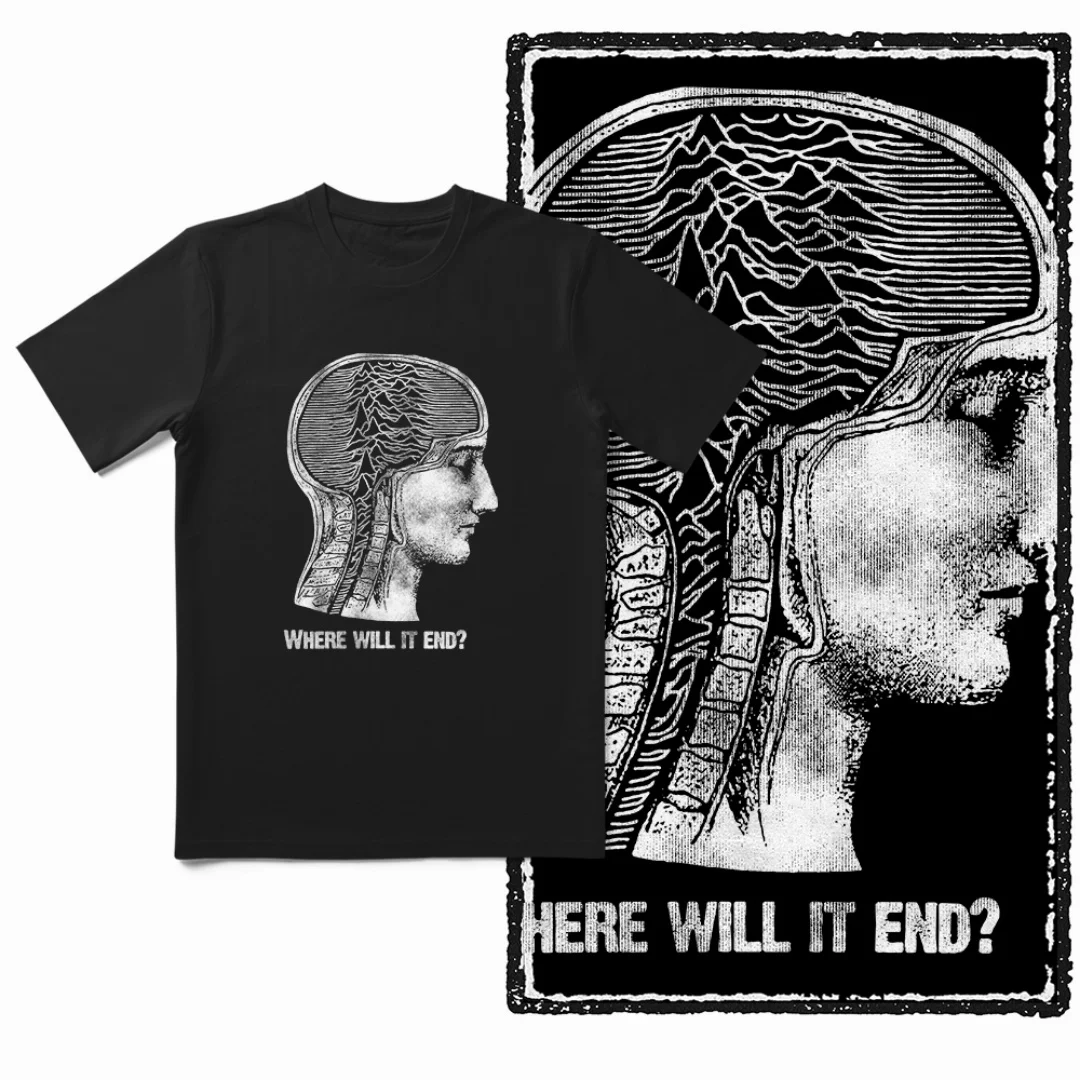 

2025 Cotton big size exclusive Side Face graphic Printed men T-shirt cool high quality men T-shirt loose unisex T-shirt tops