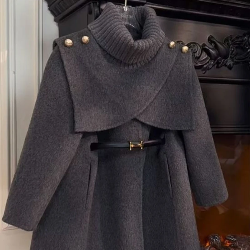 Girl Winter Coat Winter Clothes for Girl Winter Jackets Ropa De Niña Girls Woolen Coat Children Clothing Fashionable Coat Trend