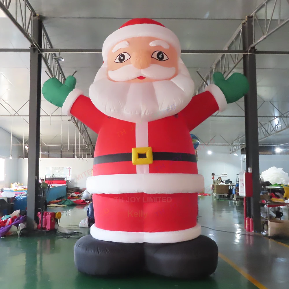 

4m/6m/8m Custom Made Giant Inflatable Santa Claus Cartoon for Christmas Advertising Promotion with Free Air Blower