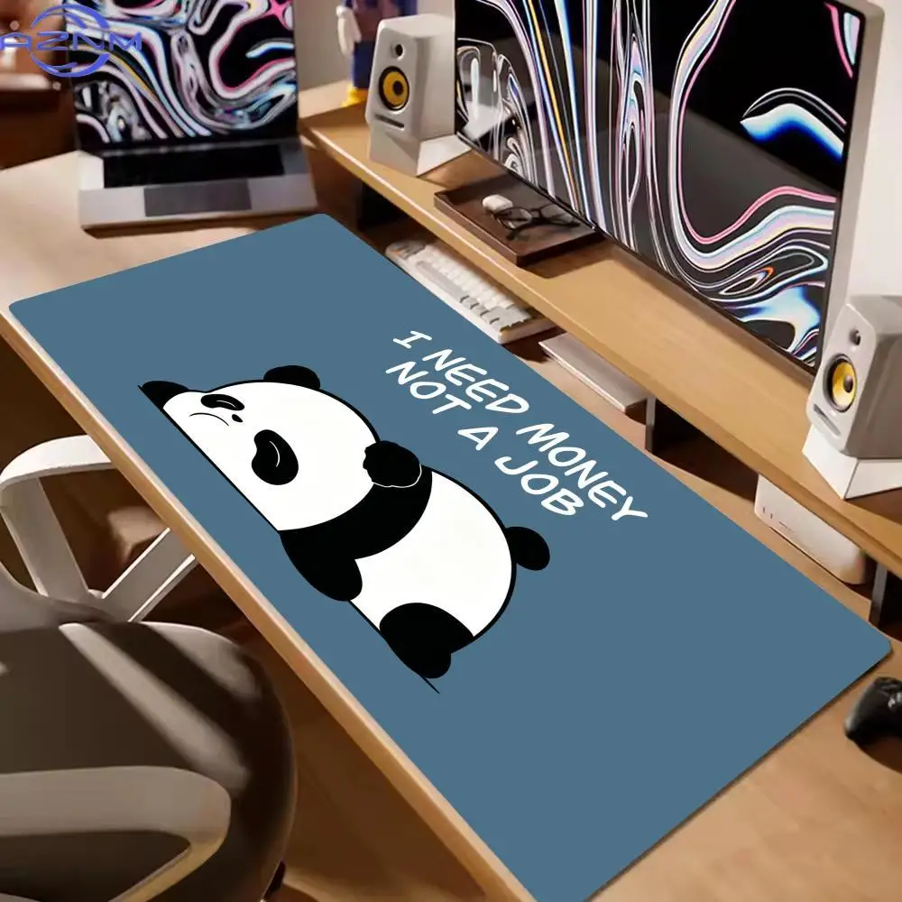 Panda’s Wish Mouse Pad Large Computer Office Game Table Mats XXL Rubber Anti-slip Gaming Keyboard Mousepads Long Desk Pads