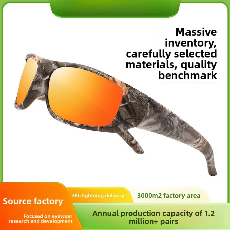 

Iridescent Polarized Sports Sunglasses, New European & American Trendy UV400 Eyewear for Men Women Cycling & Outdoor Activities