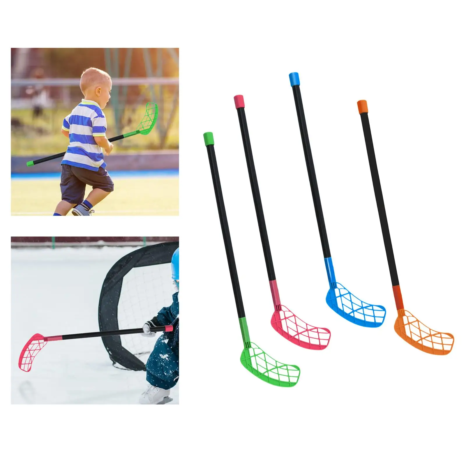 

Floorball Stick Portable High Performance Improve Ball Control Hockey Stick for Training Outdoor Practice Entertainment Sports