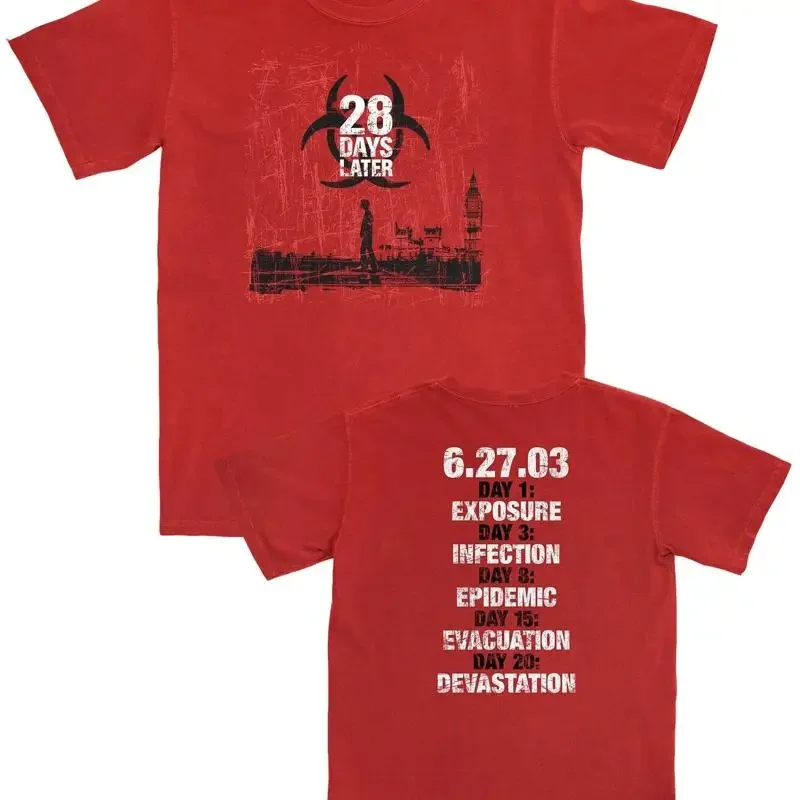 28 Days Later Movie T Shirt 2002 Reprint Infected Cillian Murphy S 4Xl