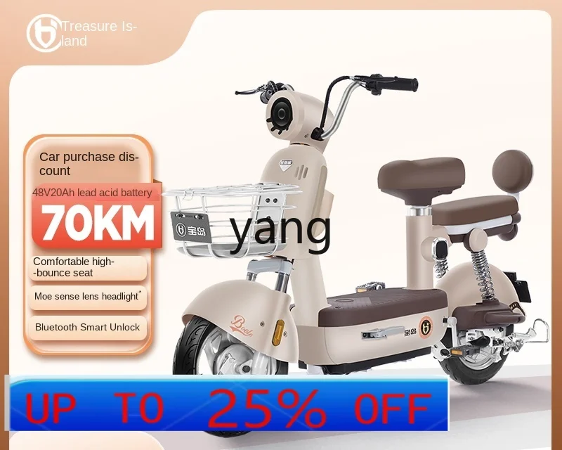 YJQ  Adult Battery Car Men and Women Small Mobility Electric Vehicle