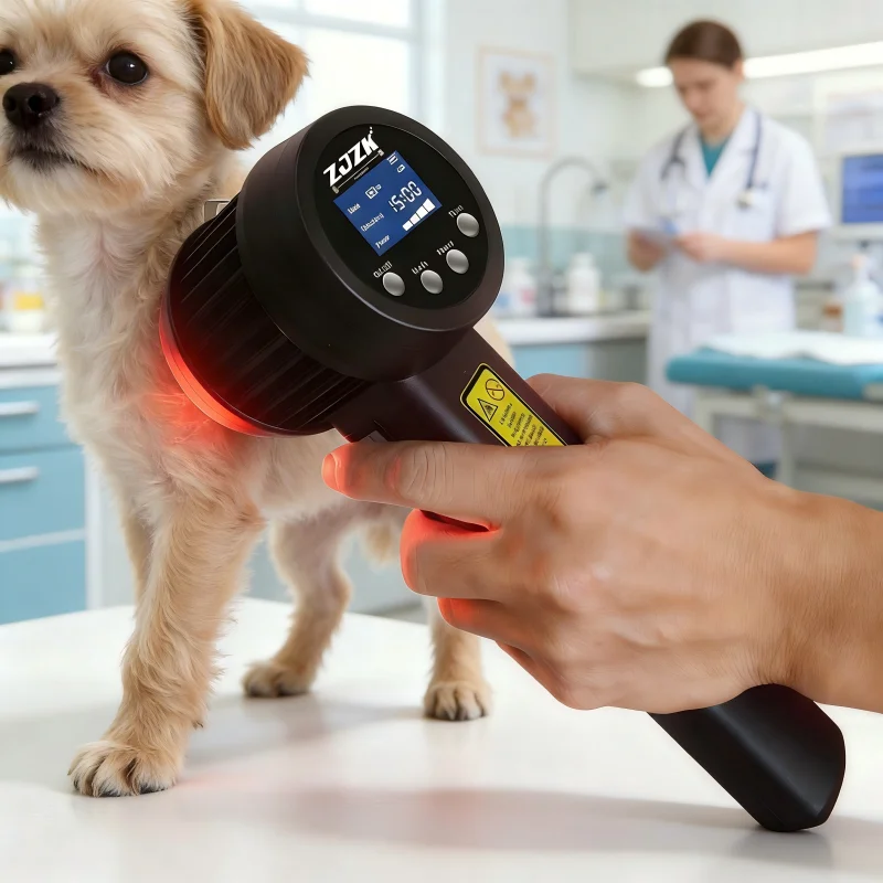 2026 Portable Class Iv Cold Laser for Dogs Red Light Therapy Medical Grade Device 3-8W 650nm 808nm for Anti-inflammation Pain Re