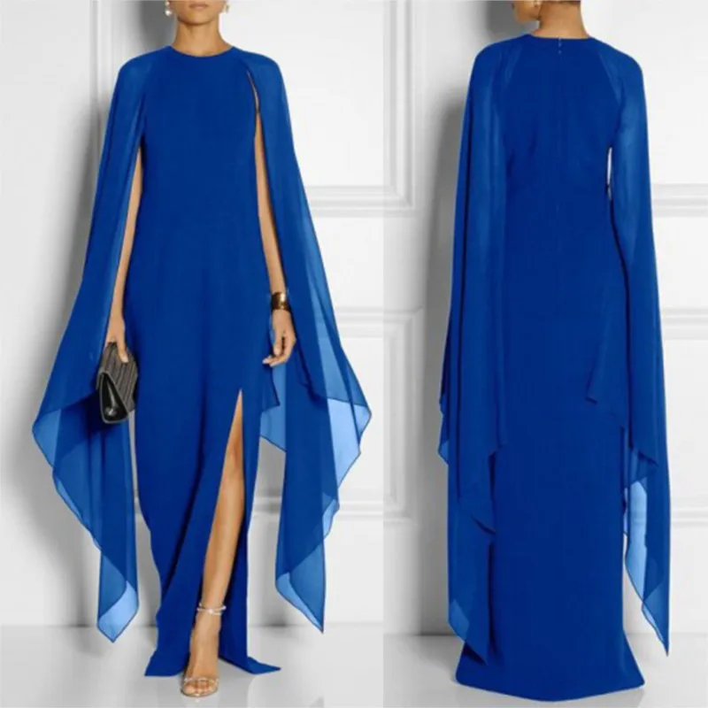 

Sexy Evening Party Long Dresses Women 2025 Spring Summer Elegant Loose Dress Swing Shawl Maxi Dress Female Vestidos De Mujer