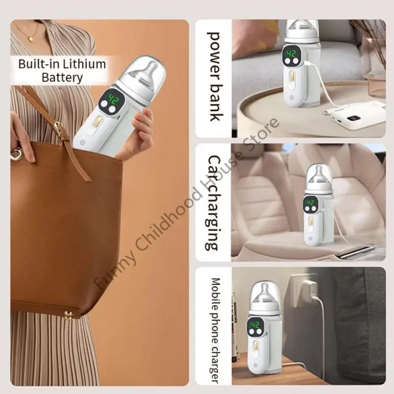 D0LA Travel Baby Chai điều chỉnh nhiệt độ không dây kích hoạt an toàn