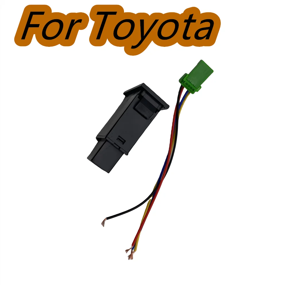 

CAR 5-Pin ON-OFF Button Fog Light Switch For Toyota Camry Corolla RAV4 Land Cruiser 90 Highlander Lexus RX300 Orange DC12V